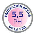 Tecnología de protección activa de la piel 5,5 pH de las comprensas Lindor Lady