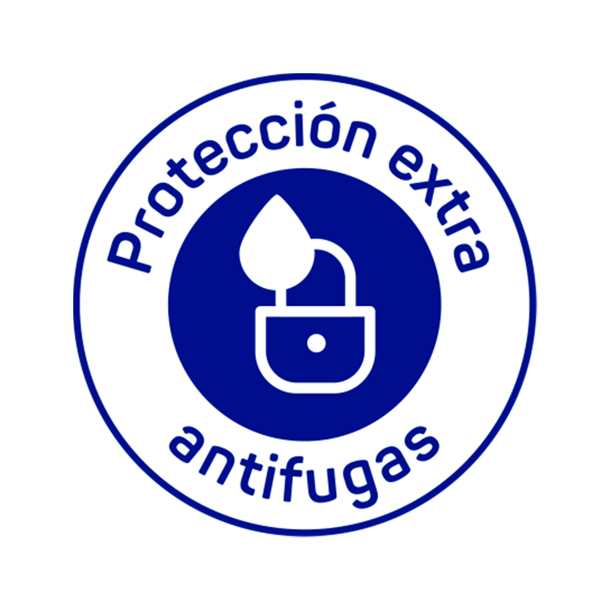 Sistema de absorción rápida de los absorbentes Lindor Men